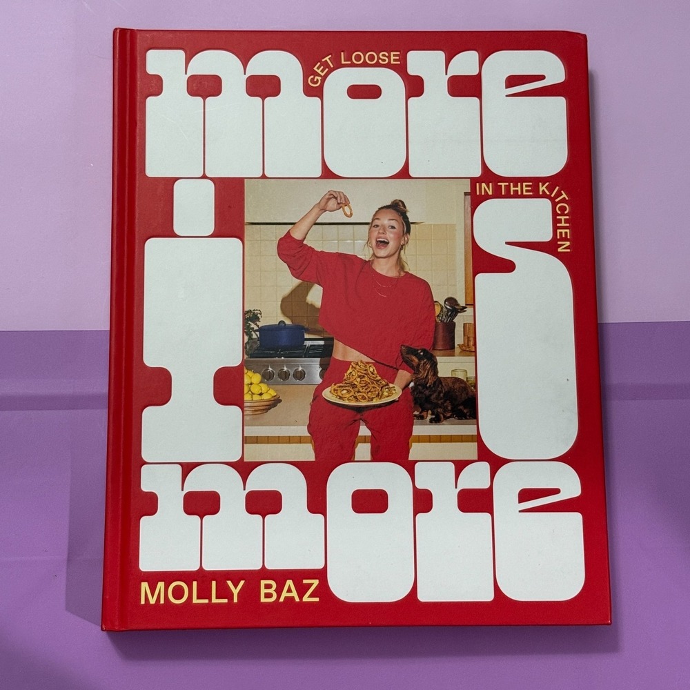 More Is More Cookbook Molly Baz Hardcover 2023 Brand New -  Millennial Cookbook